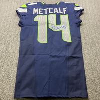 NFL - Seahawks DK Metcalf Signed Authentic Jersey Size 40