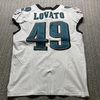 Sao Paulo Game - Eagles Rick Lavoto Game Worn Jersey 9/6/2024 Size 44 (Washed by Equipment Manager)