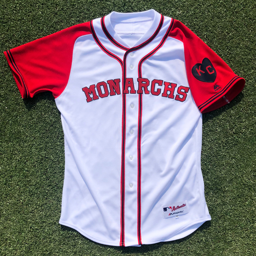 Salute to the Negro Leagues Autographed and Game-Used Jersey (Missing