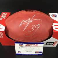 NFL - Steelers Minkah Fitzpatrick Signed Authentic Football W/ 100 Seaso...