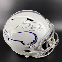 NFL - Vikings Sam Darnold Signed Alternate Replica Speed Helmet