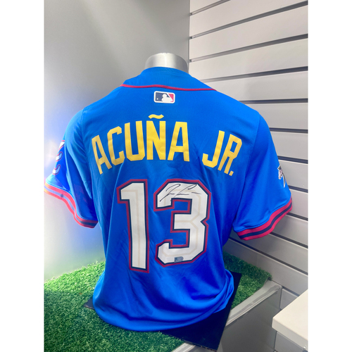 Ronald Acuna Jr. Autographed 