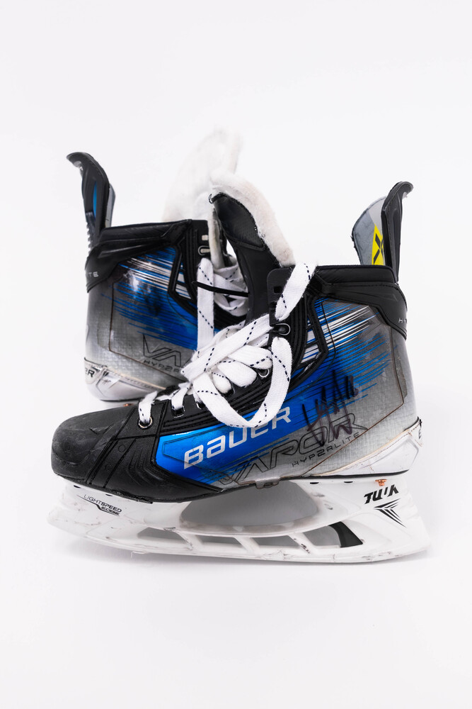Signed and Game-Used Bauer Skates by #16 Vincent Trocheck