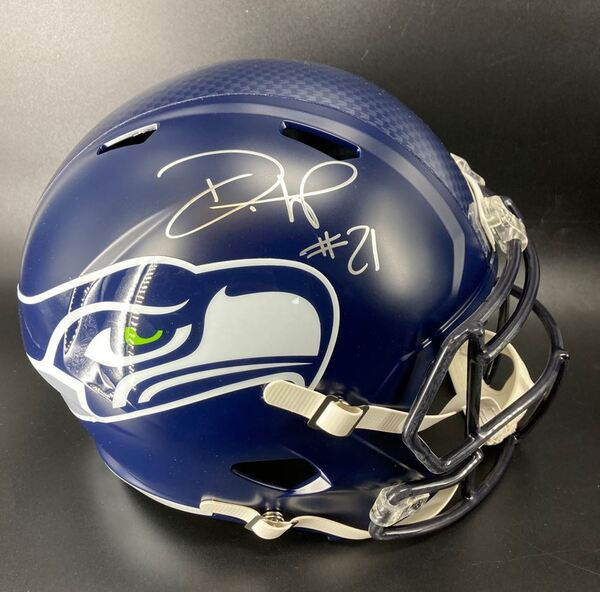 NFL - Seahawks Devin Witherspoon Signed Replica Speed Helmet