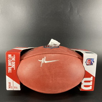 NFL - Giants Malik Nabers Signed Authentic Football