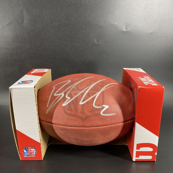 NFL - Dolphins Bradley Chubb Signed Authentic Football with Pro Bowl Logo