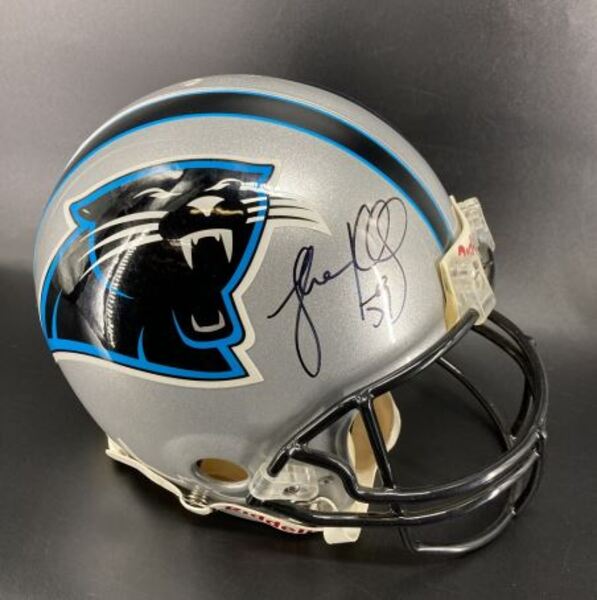 Legends - Panthers Luke Kuechly Signed Authentic Proline Helmet