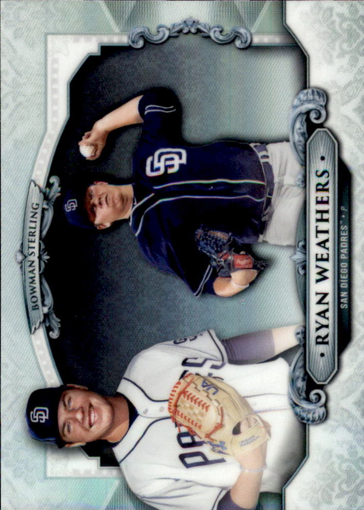 2018 Bowman Sterling Refractors #BSRW Ryan Weathers BD