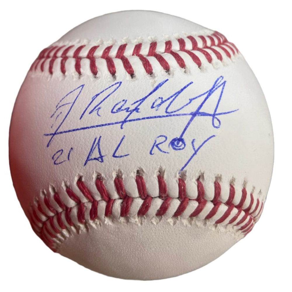 2021 AL新人賞のランディーアロサレーナRC AUです。 Randy Arozarena Autographed 