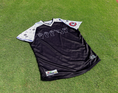 #31 Jacob Heatherly Game Worn ASL Fingerspelled Jersey