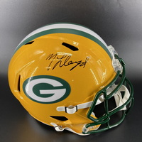 NFL - Packers MarShawn Lloyd Signed Replica Speed Helmet