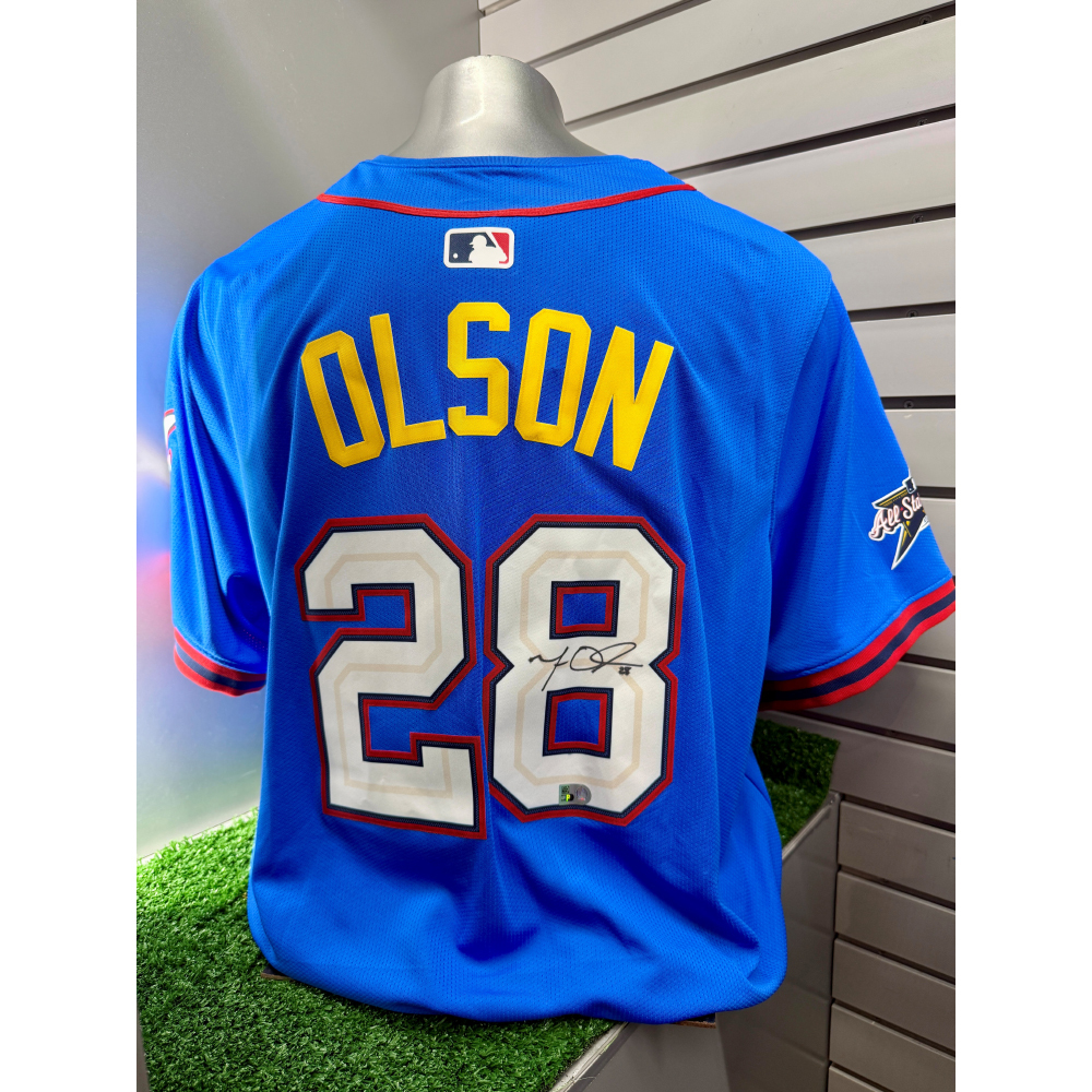 Matt Olson Autographed & MLB Authenticated All-Star Jersey - Size