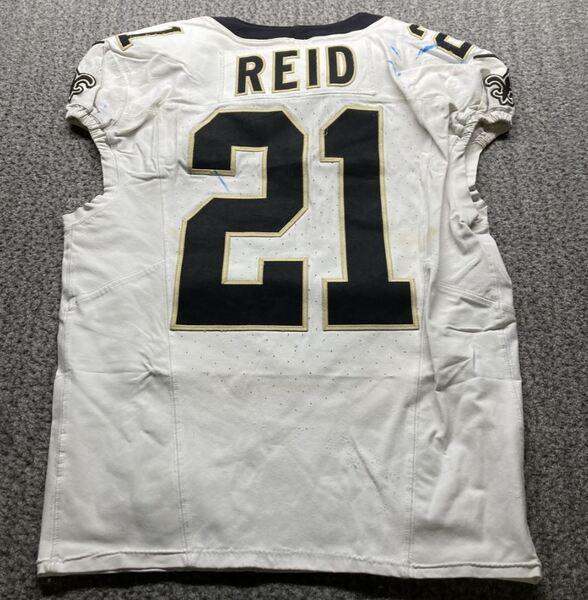 STS - Saints Justin Reid Game Worn Jersey (11/02/2025) Size 40 With Capt...