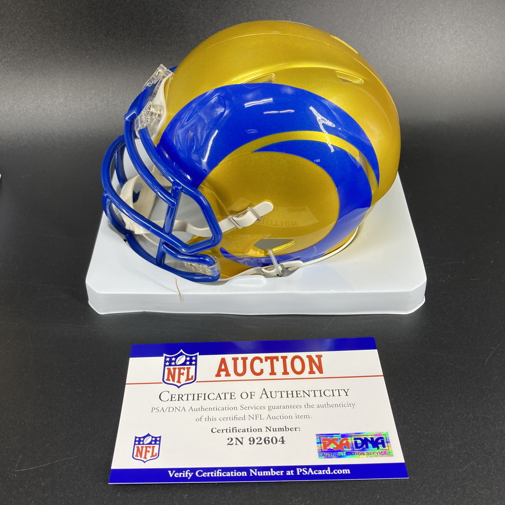 Rams Allen Robinson Signed Flash Mini Helmet The official auction