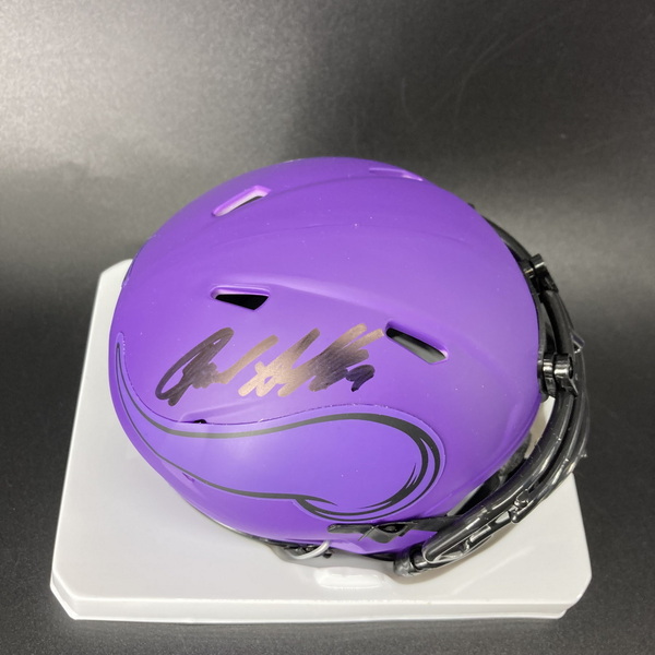 HOF - Vikings Jared Allen Signed Mini Helmet