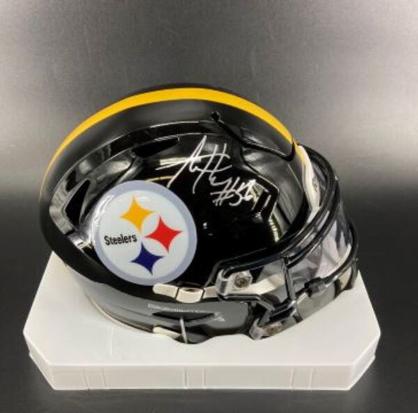 NFL - Steelers Alex Highsmith Signed Mid Size Helmet