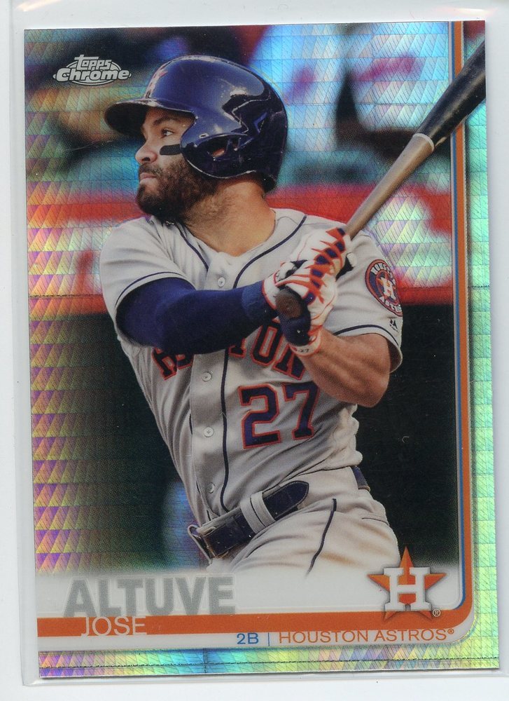 2019 Topps Chrome X-Fractors #20 Jose Altuve
