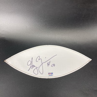 HOF - Broncos Gary Zimmerman Signed White Panel
