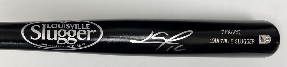 Lourdes Gurriel Jr. Autographed Louisville Slugger Bat | MLB Auctions