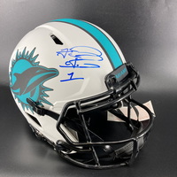 NFL - Dolphins Tua Tagovailoa Signed Authentic Lunar Eclipse Speed Helmet