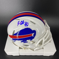 NFL - Bills Keon Coleman Signed Mini Helmet