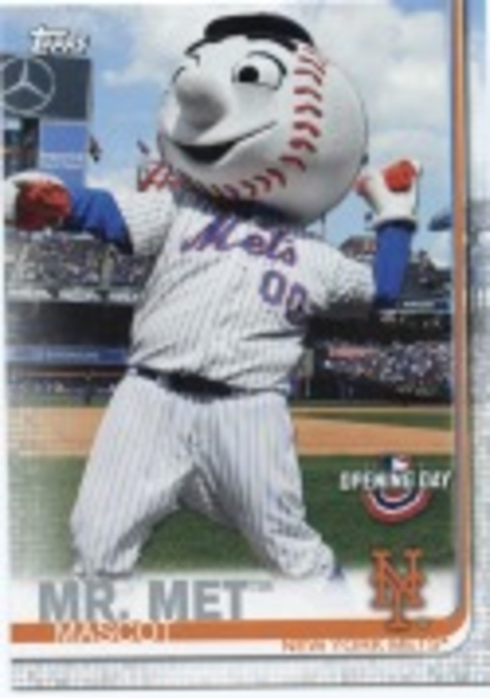2019 Topps Opening Day Mascots #M20 Mr. Met