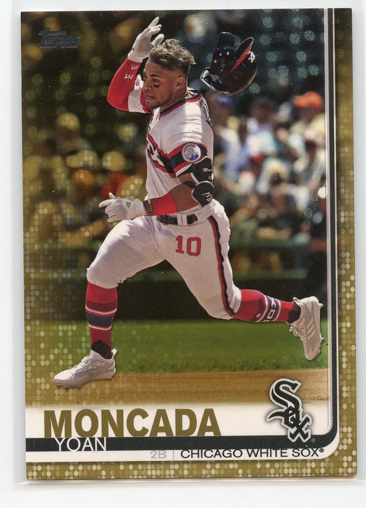 2019 Topps Gold #377 Yoan Moncada