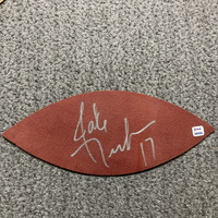 NFL - Panthers Jake Delhomme Signed Authentic Panel