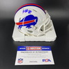 NFL - Bills Keon Coleman Signed Mini Helmet