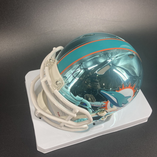 NFL - Dolphins Kenny Stills Signed Chrome Mini Helmet