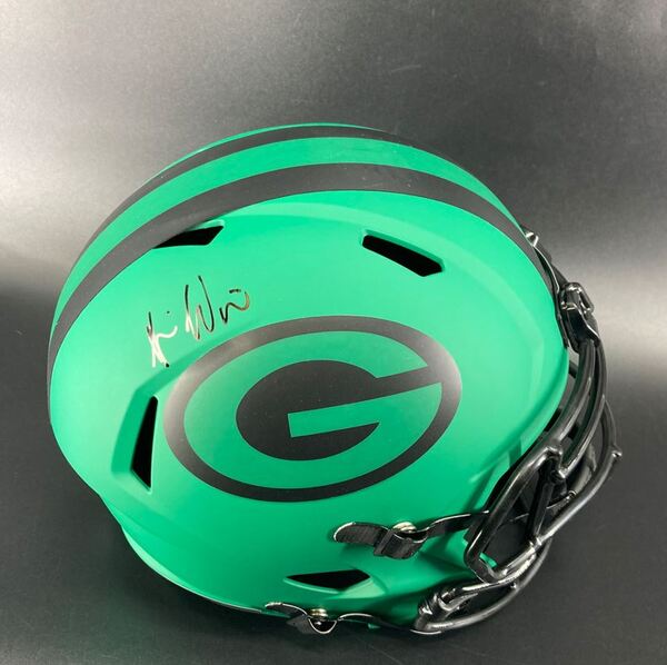 NFL - Packers Savion Williams Signed Rave Replica Speed Helmet
