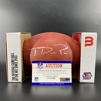 NFL - 49ers Tyrion Davis-Price Signed Authentic Football