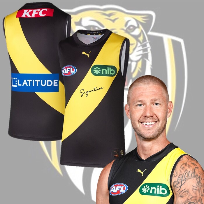 Nathan Broad #35 2025 Richmond Home Player Guernsey