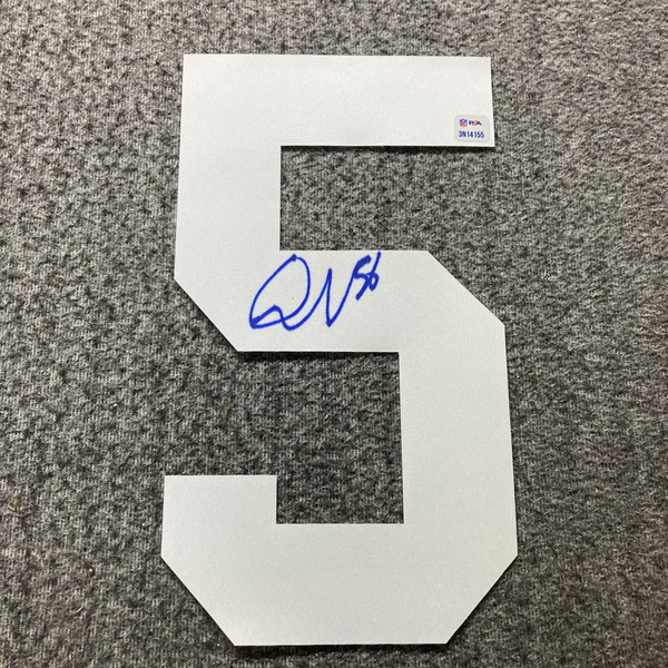 NFL - Colts Quenton Nelson Signed Jersey Number