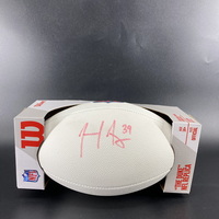 NFL - Jaguars Jamal Agnew Signed White Composite Football