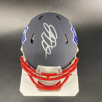 NFL - Colts Josh Downs Signed NFL Shield Mini Helmet