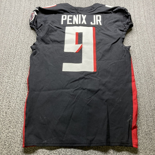 STS - Falcons Michael Penix Game Used Jersey (11/3/24) Size 42 - Rookie ...