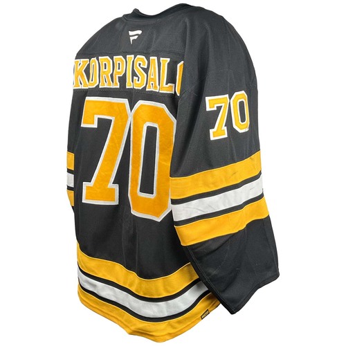 Photo of Game-Used 2025-2026 Season Home Hockey Jersey - Set 1 - Joonas Korpisalo