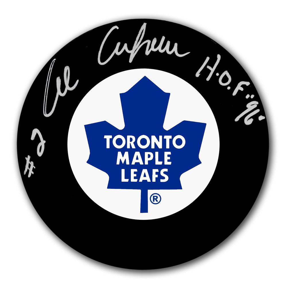Al Arbour Toronto Maple Leafs HOF Autographed Puck