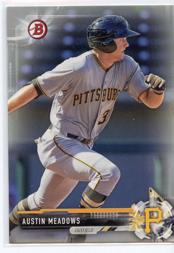 2017 Bowman Prospects Silver #BP65 Austin Meadows 090/499