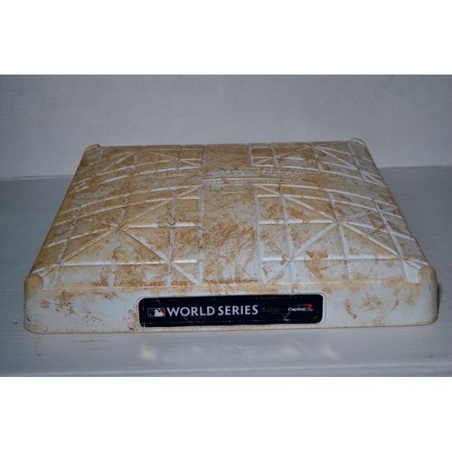 2022 World Series - Philadelphia Phillies at Houston Astros - Game 1 - Game-Used Base - 1st Base - Used Innings 7-10