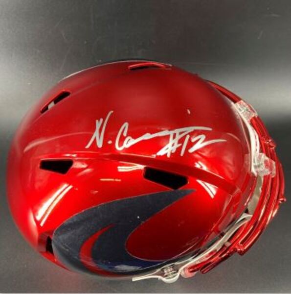 NFL - Texans Nico Collins Signed Alternate Replica Speed Helmet