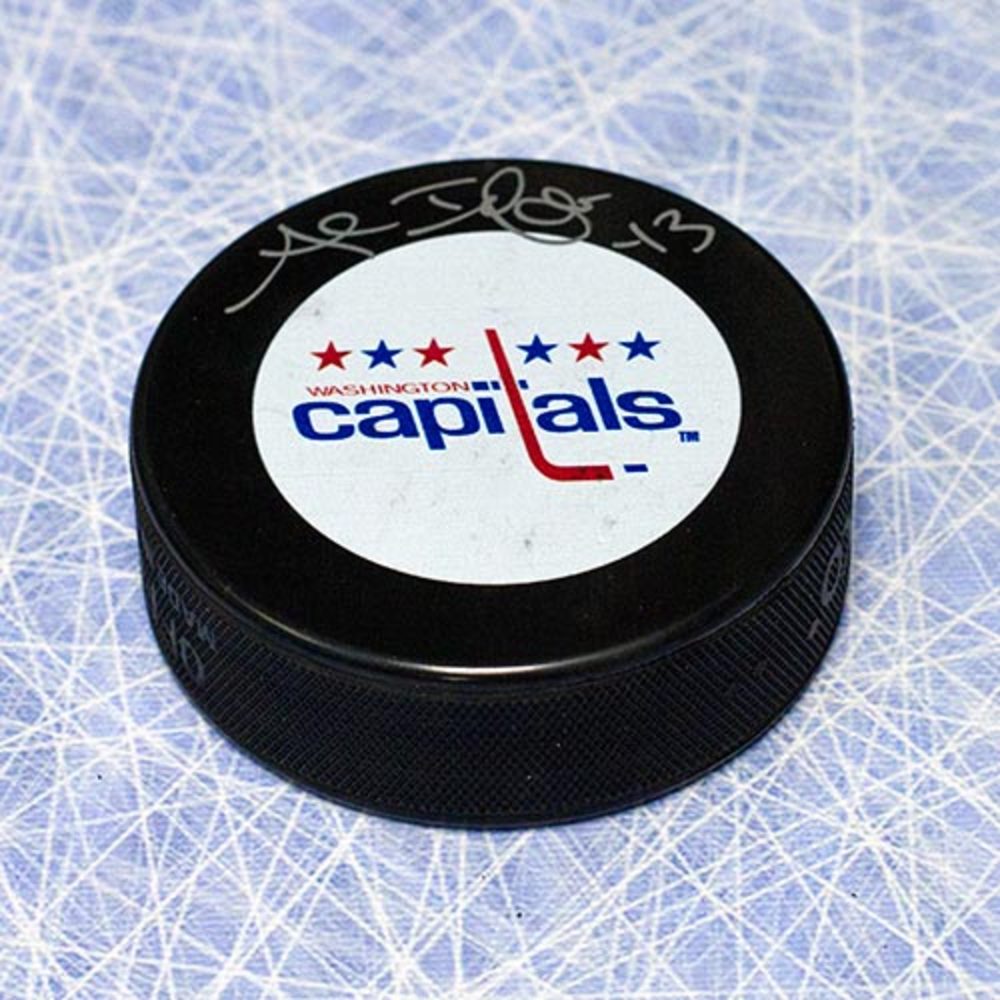 Al Iafrate Washington Capitals Autographed Hockey Puck NHL Auctions