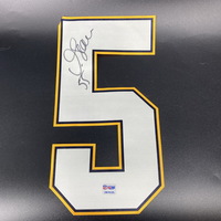 NFL - Chargers Junior Seau Signed Jersey Number