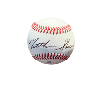 Matt Shaw Autographed Baseball