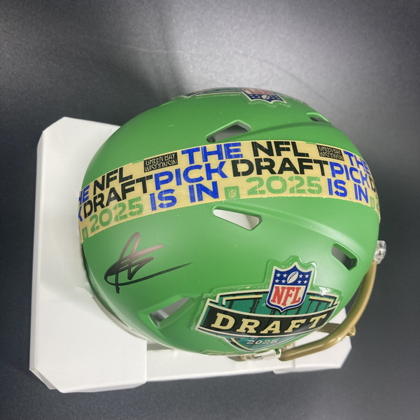 NFL - Giants Abdul Carter Signed NFL Draft Mini Helmet