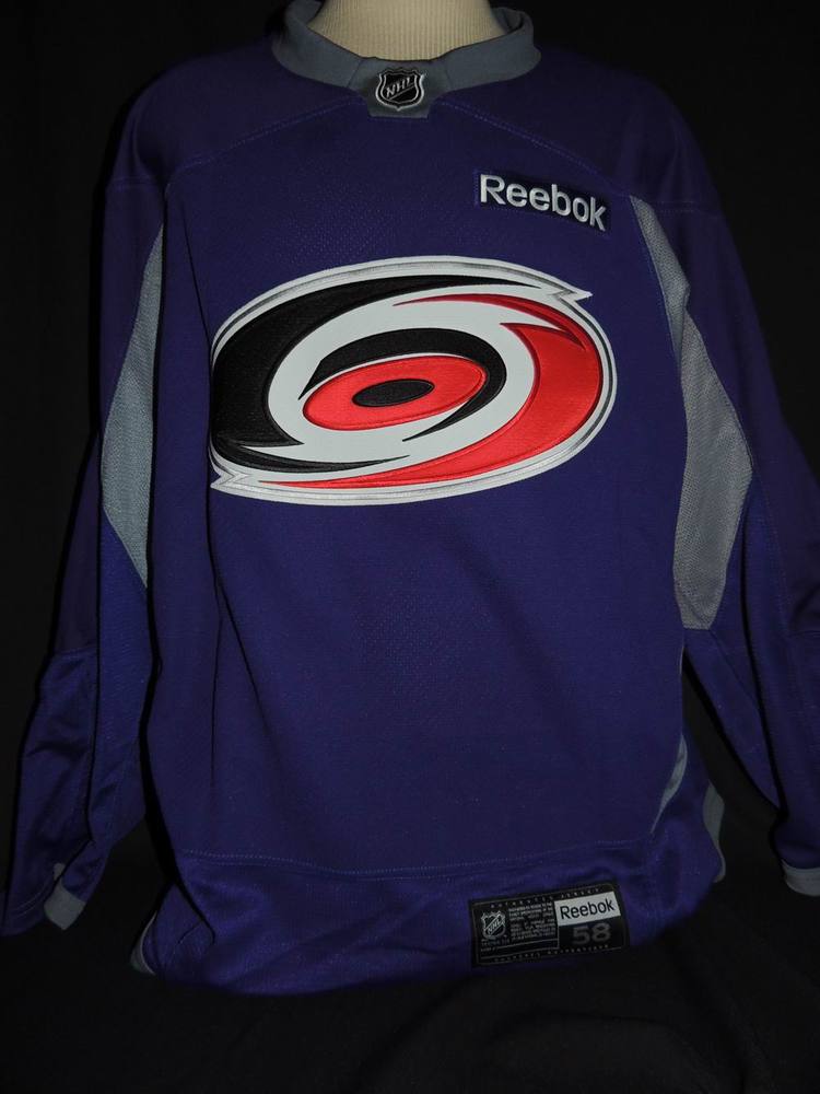 Carolina Hurricanes Authentic, Autographed Hockey Fights Cancer Tim
