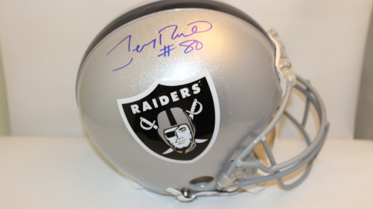 Proline Jerry Rice JERRY RICE SIGNED RAIDERS PROLINE HELMET | The official auction site of ...