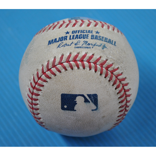 Game-Used Baseball - 2020 ALCS Game 3 - Houston Astros vs. Tampa Bay Rays - Batter: Jose Altuve, Pitcher: Ryan Yarbrough, Home Run to LF, Bot 1