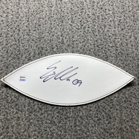 NFL - Eagles Evan Mathis signed White Panel